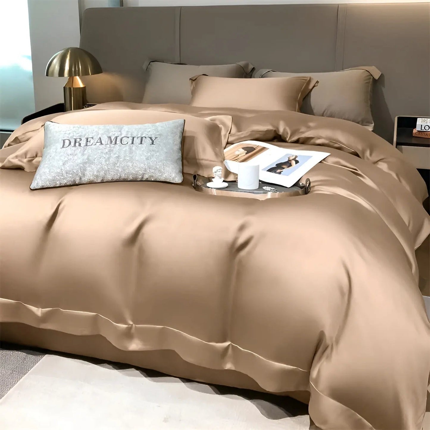 Soft Bamboo Bedding Set for Comfortable Sleep