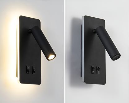 Flexible LED Wall Sconce - Adjustable Rotating Light Fixture