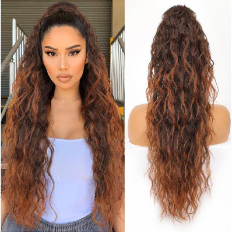 Natural Wave Ponytail Hair Wig