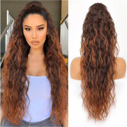 Natural Wave Ponytail Hair Wig