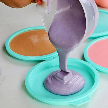 Flexible Silicone Cake Pan Set