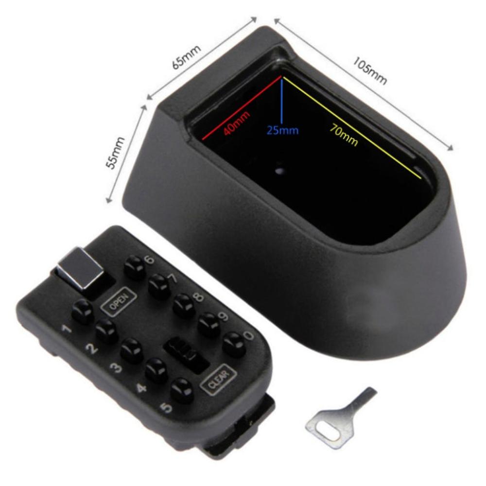 Secure Key Lock Box for Outdoor Key Storage