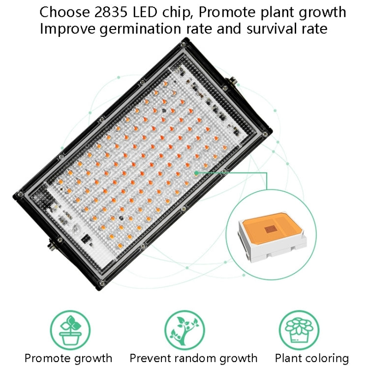 Powerful LED Indoor Grow Light Full Spectrum 200W Waterproof