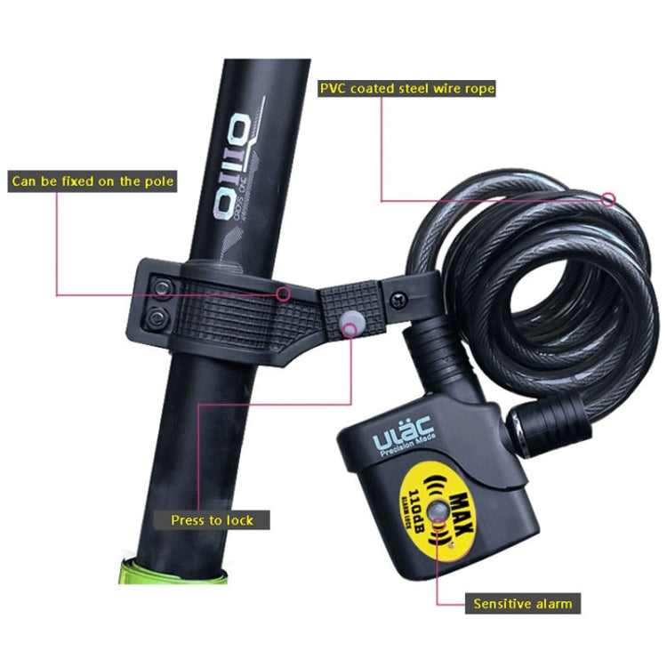 Strong Bike Cable Lock Security Chain Mountain Bicycle Accessory