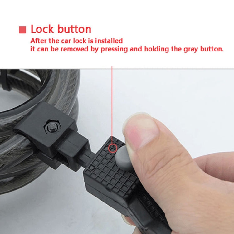 Strong Bike Cable Lock Security Chain Mountain Bicycle Accessory