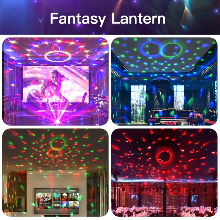 Colorful LED Ball Lamp with Sound and RGB Lights