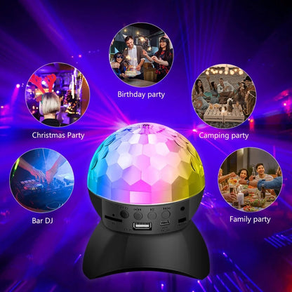 Colorful LED Ball Lamp with Sound and RGB Lights