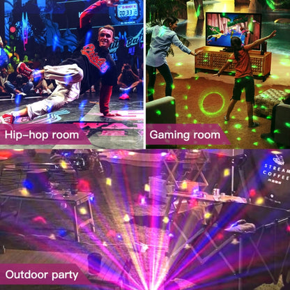 Colorful LED Ball Lamp with Sound and RGB Lights