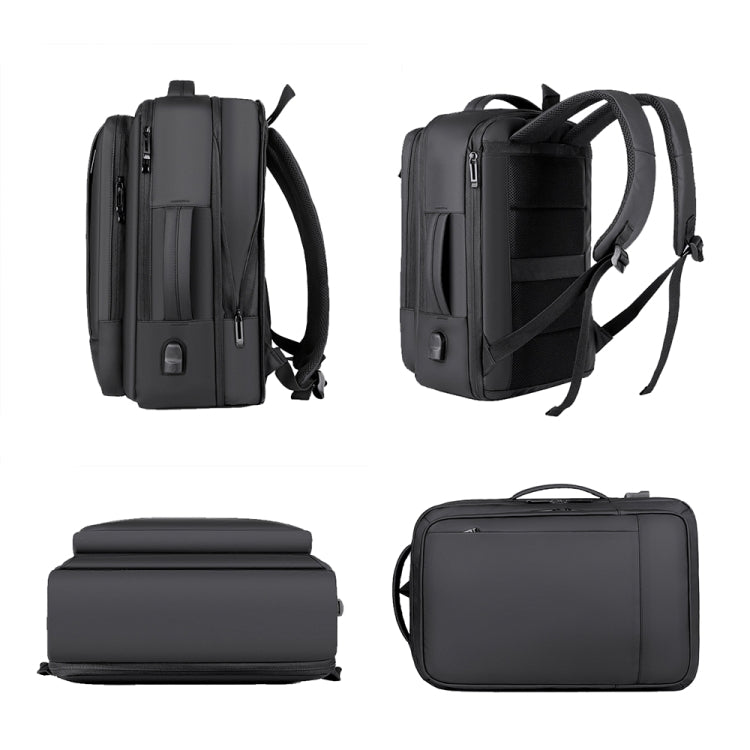 Waterproof Business Laptop Backpack with USB Port