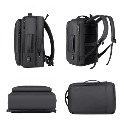 Waterproof Business Laptop Backpack with USB Port