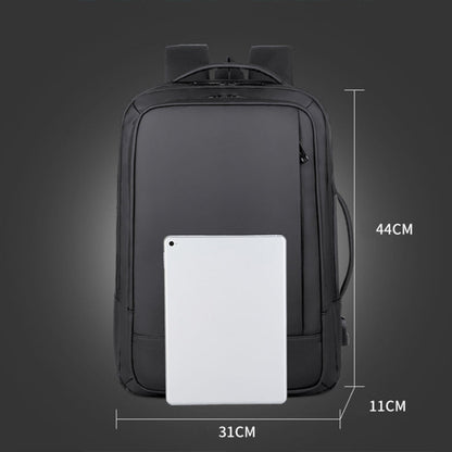 Waterproof Business Laptop Backpack with USB Port