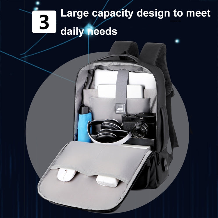 Waterproof Business Laptop Backpack with USB Port
