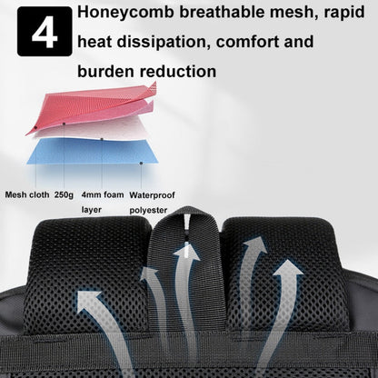 Waterproof Business Laptop Backpack with USB Port