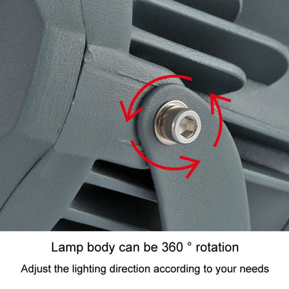 Bright Outdoor LED Flood Light - Adjustable Waterproof Spotlight