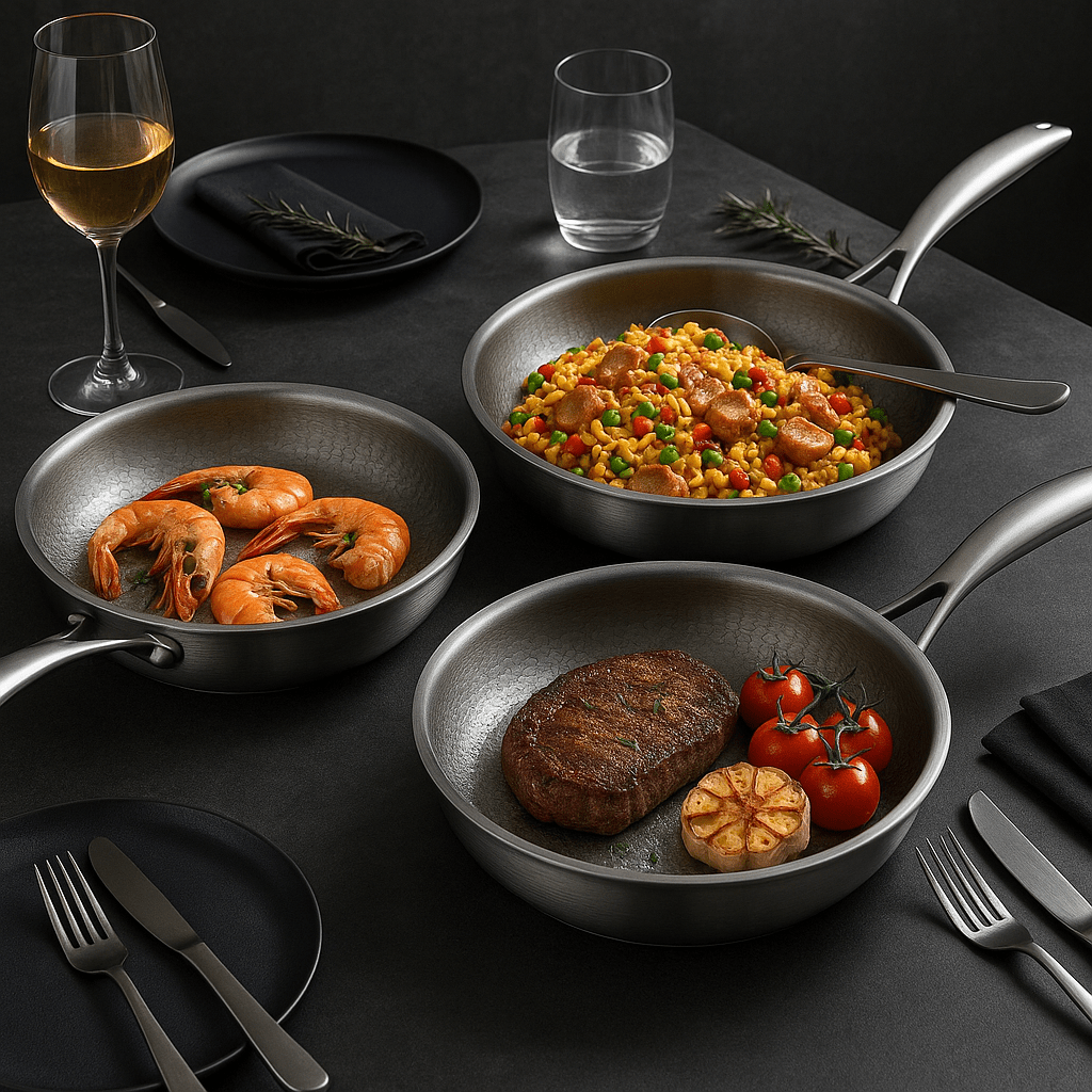 Fesara | PROFESSIONAL TITANIUM FRYING PAN - Fesara