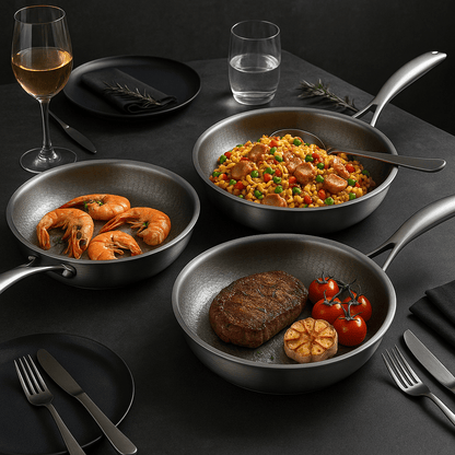 Fesara | PROFESSIONAL TITANIUM FRYING PAN - Fesara