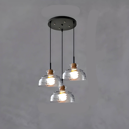 Elegant Crystal Glass Ceiling Light
