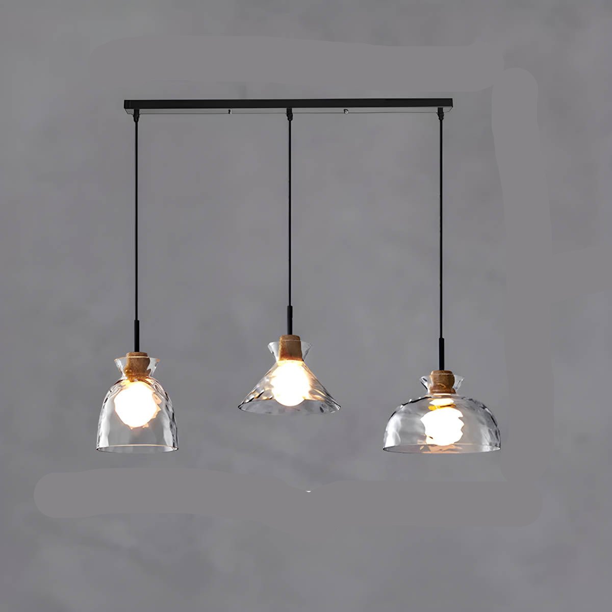 Elegant Crystal Glass Ceiling Light