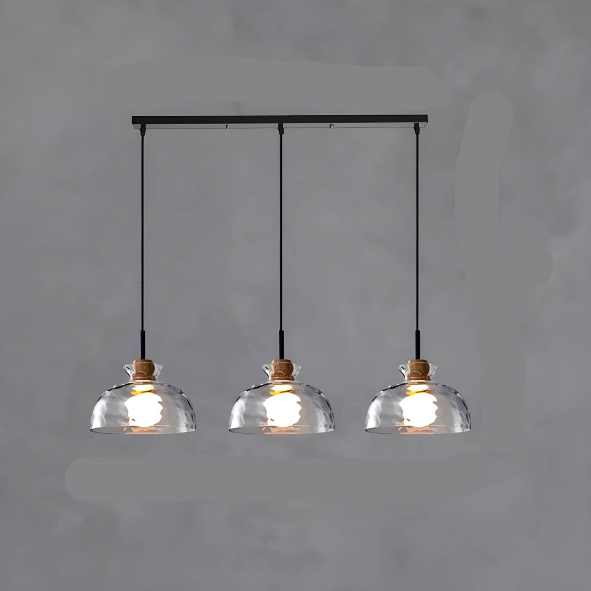 Elegant Crystal Glass Ceiling Light