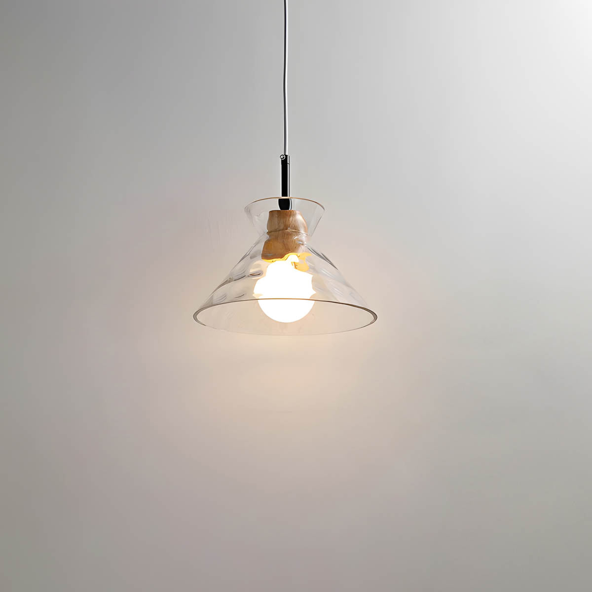 Elegant Crystal Glass Ceiling Light