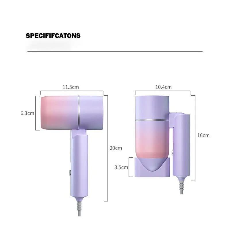 TRAVELBLOW – Foldable hair dryer with ion technology for shiny hair 5