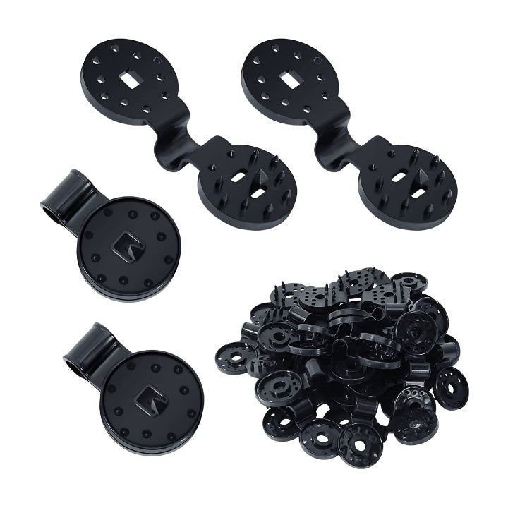 Easy Clip Fasteners - 50 Pack