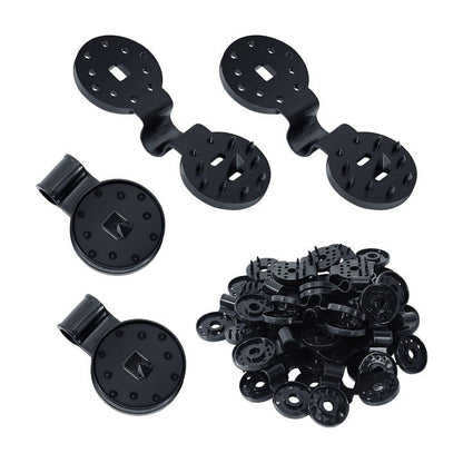 Easy Clip Fasteners - 50 Pack