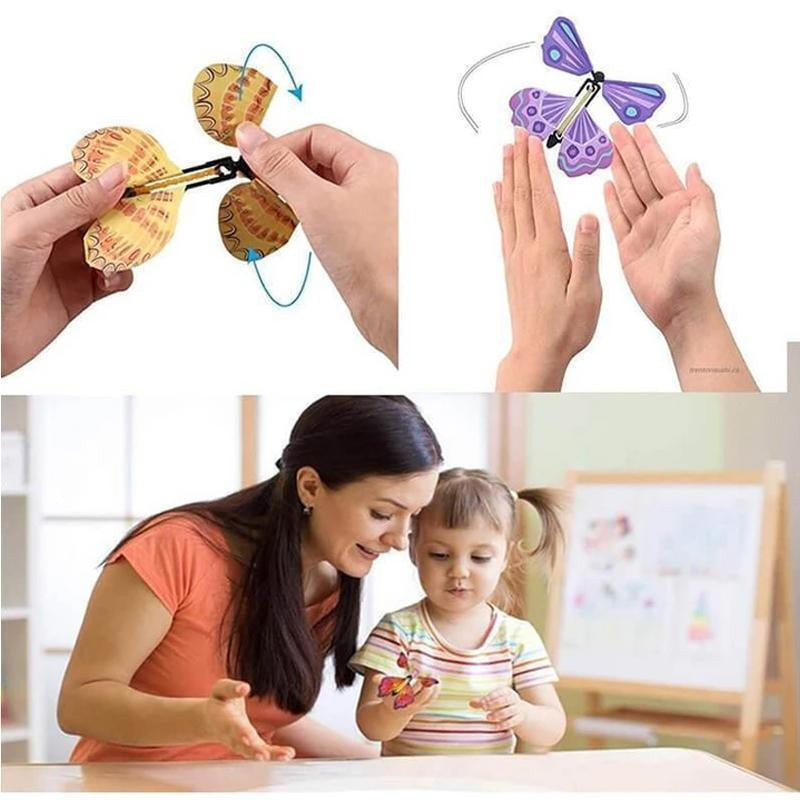 Colorful Winged Butterfly Decoration