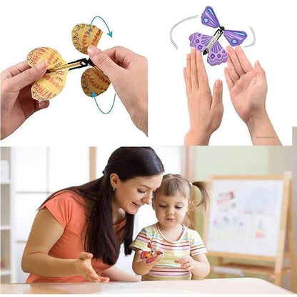 Colorful Winged Butterfly Decoration