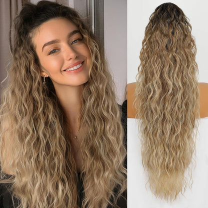 Natural Wave Ponytail Hair Wig