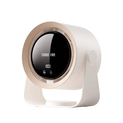 Silent Turbo Fan with LED Screen - Compact Home Cooler - Fesara