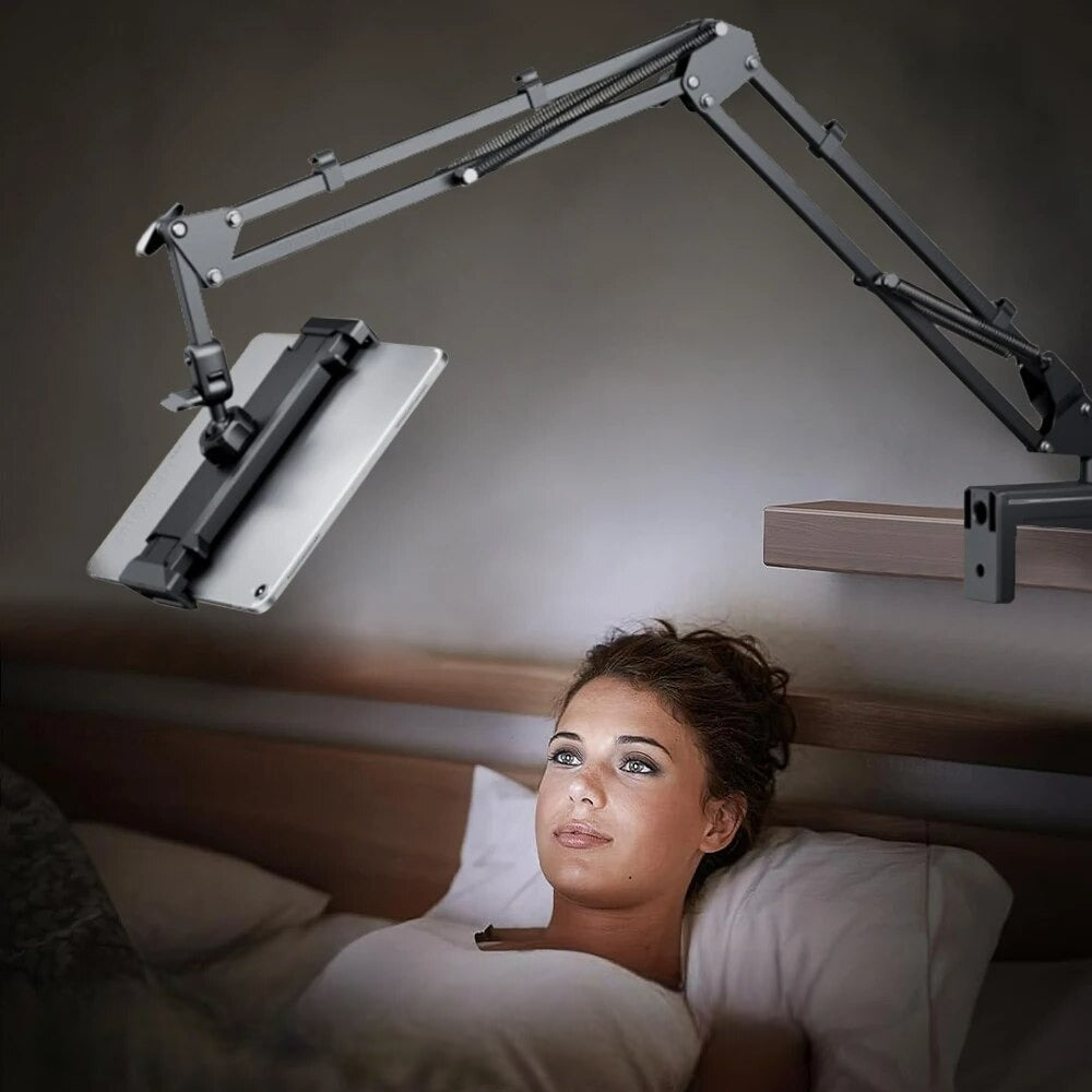 Portable Tablet Stand - Adjustable 360° Rotating Holder