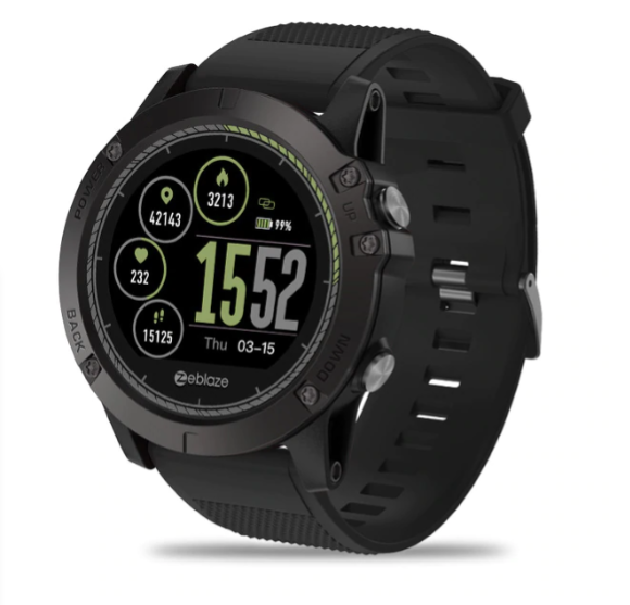 Rugged Water Resistant Fitness Smartwatch - Fesara