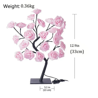 Fesara | Elegant Floral Table Lamp - Soft Warm Glow