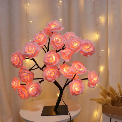 Fesara | Elegant Floral Table Lamp - Soft Warm Glow