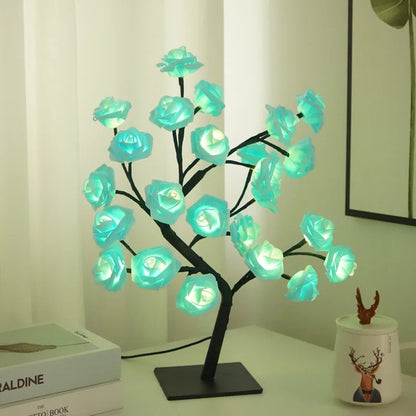 Fesara | Elegant Floral Table Lamp - Soft Warm Glow