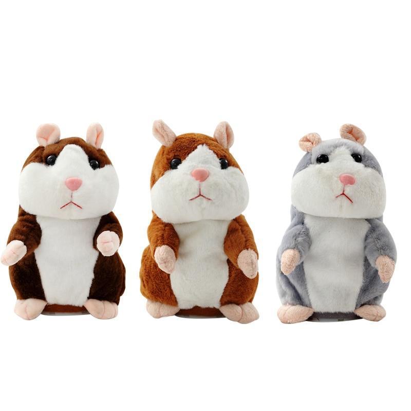 Funny Repeating Plush Hamster Toy Gift