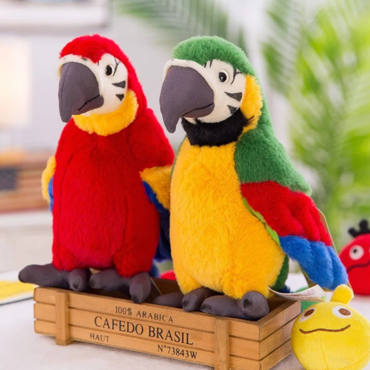 Fun Talking Parrot Plush Toy for Kids - Fesara