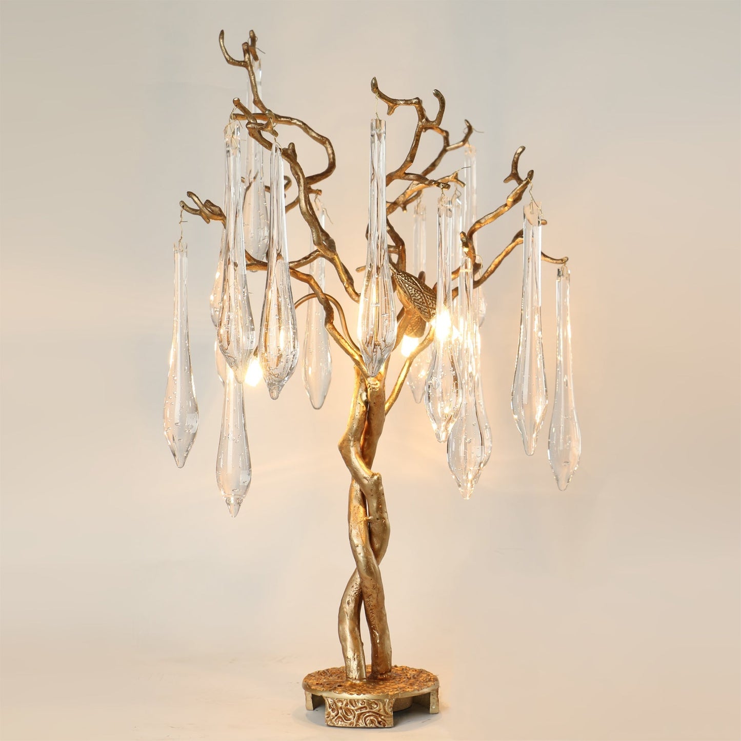 Mini Glass Desk Lamp