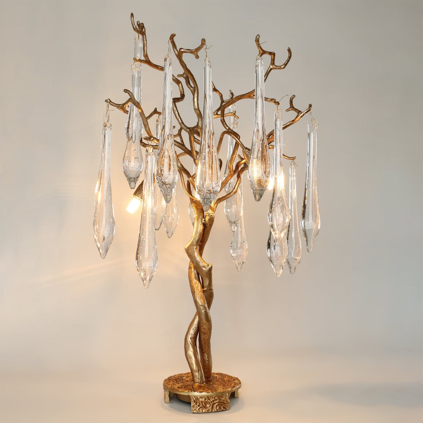 Mini Glass Desk Lamp