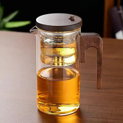 Clear Borosilicate Teapot with Infuser