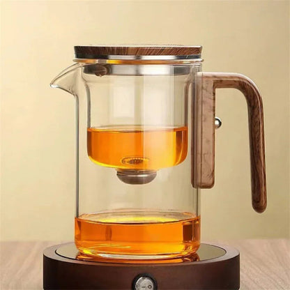Clear Borosilicate Teapot with Infuser - Fesara