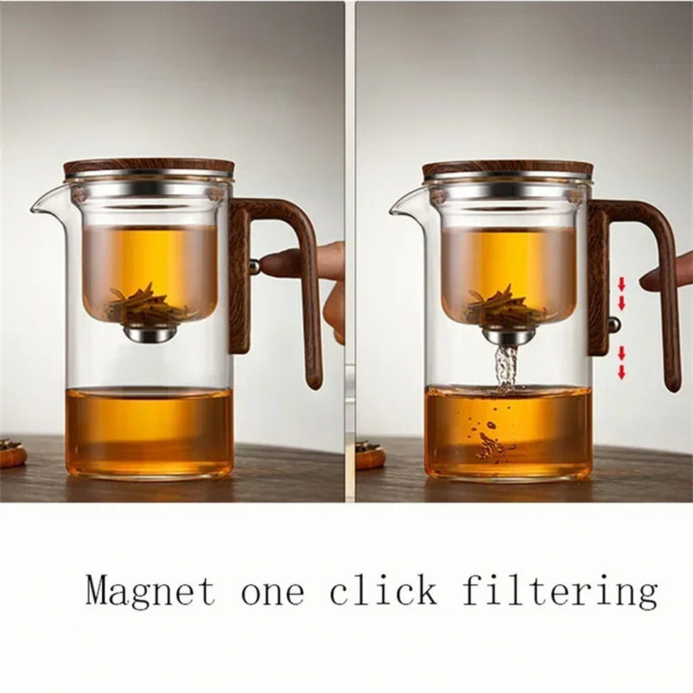 Clear Borosilicate Teapot with Infuser