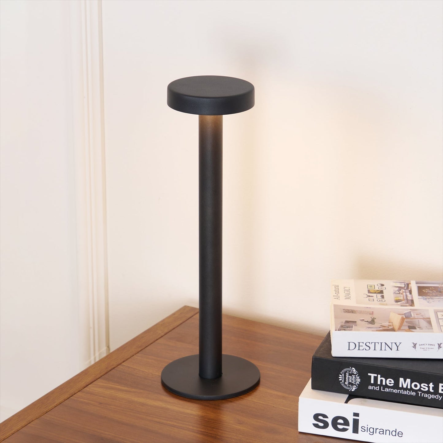 Compact Portable Table Lamp with Magnetic Base