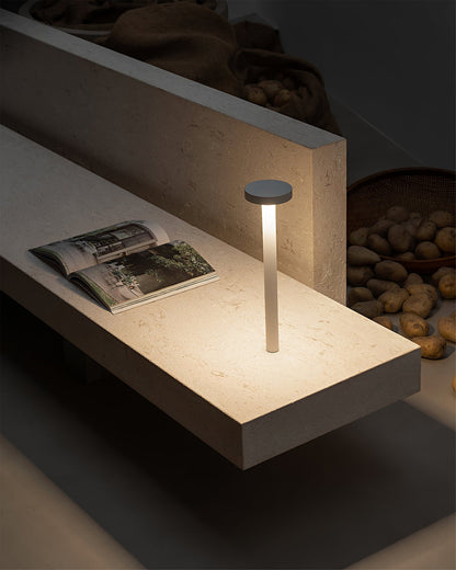 Compact Portable Table Lamp with Magnetic Base