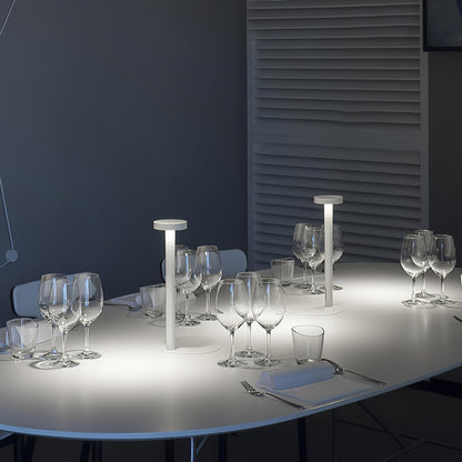 Compact Portable Table Lamp with Magnetic Base