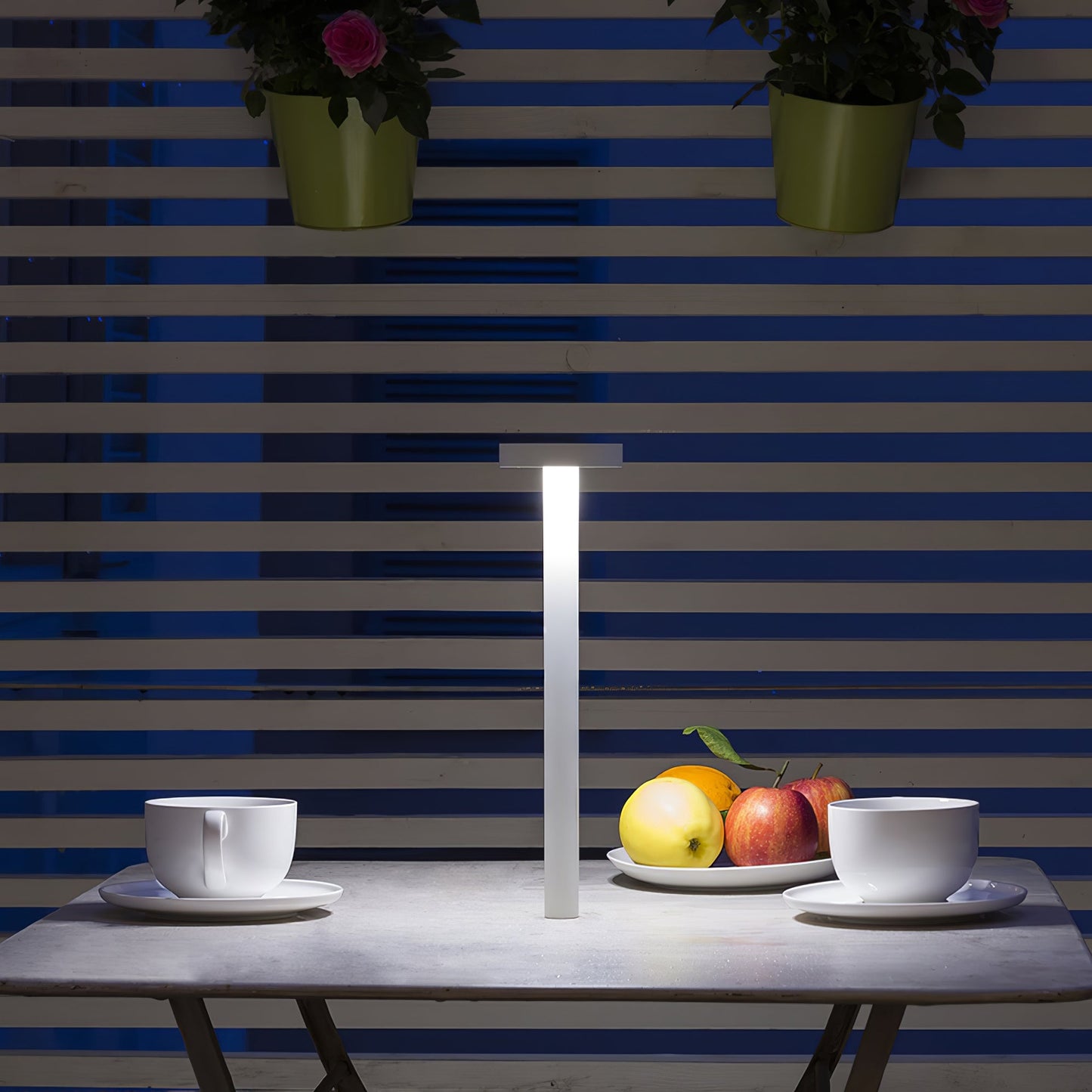 Compact Portable Table Lamp with Magnetic Base