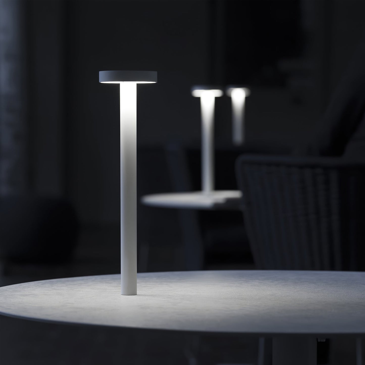 Compact Portable Table Lamp with Magnetic Base