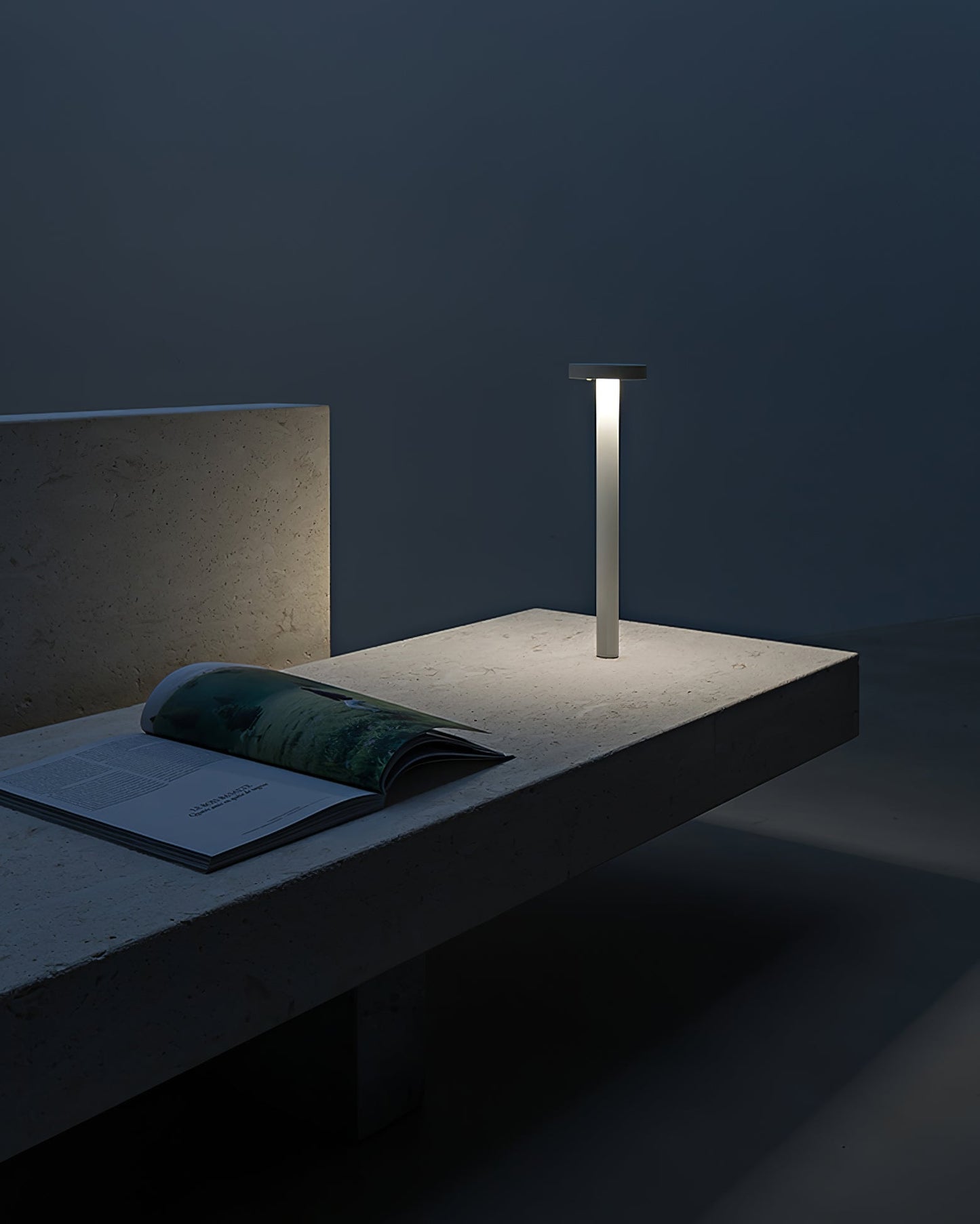 Compact Portable Table Lamp with Magnetic Base