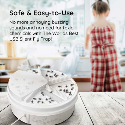 Effective Quiet USB Fly Catcher